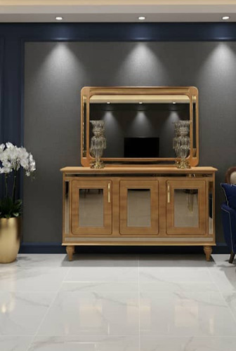 اینه و کنسول ۱۴۰ سانت دارای رنگبندی