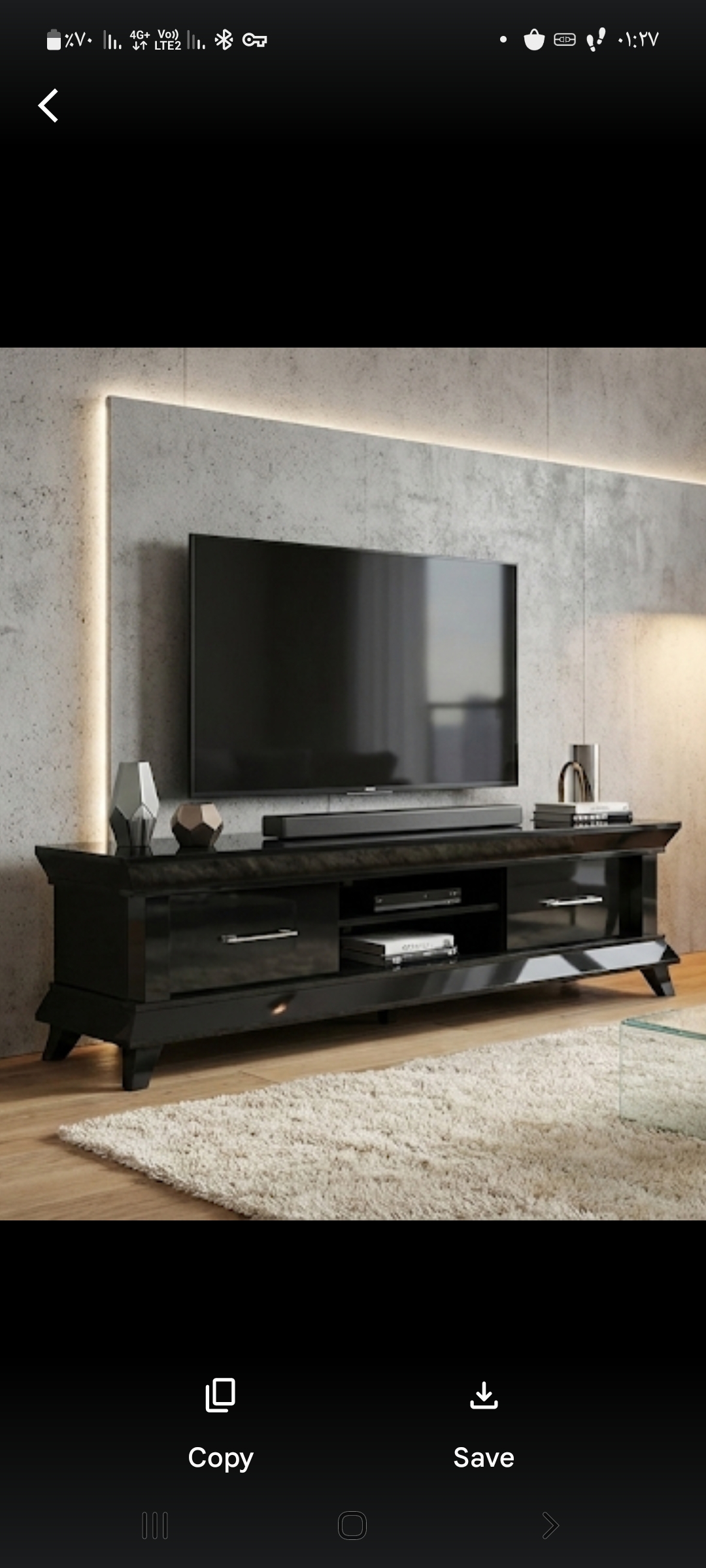 میز پینار ۱۶۰ مشکی